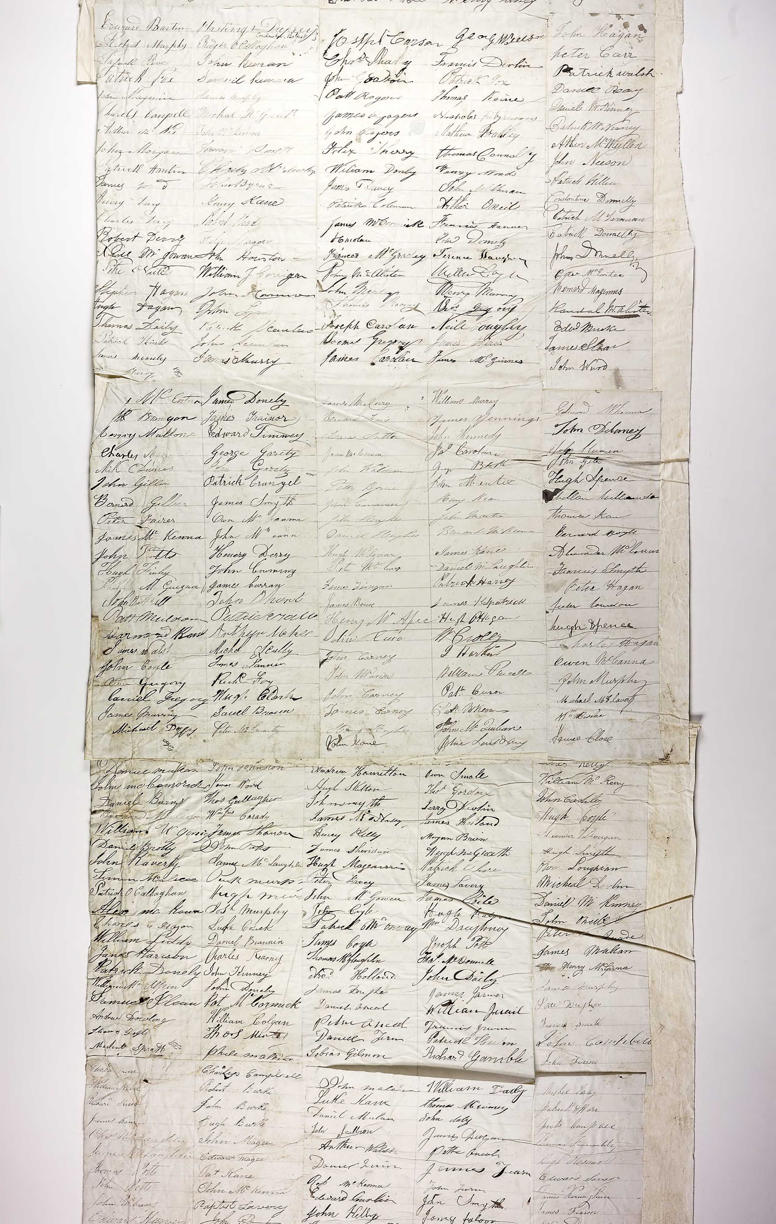 C:\Users\Virginia Rundle\Documents\Ancestry\Kilpatrick\Lord Viscount Morpeth's Testimonial Roll 1841.jpg