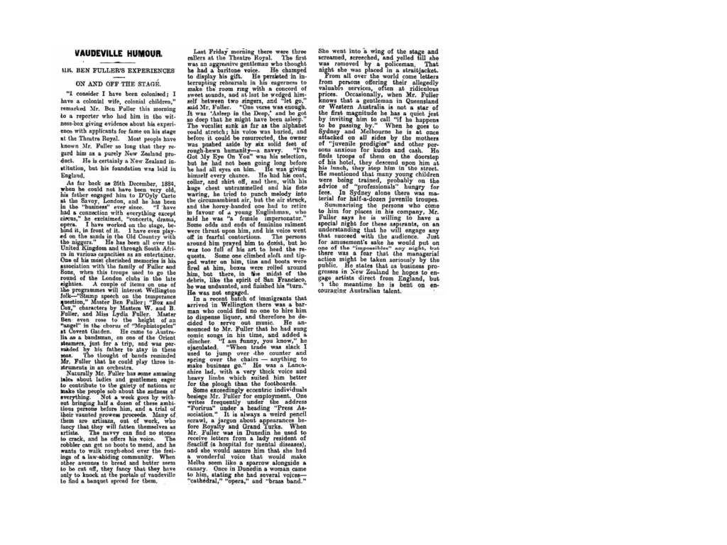 Chapter Five Fuller’s Earth 19051909 Relatives Matter